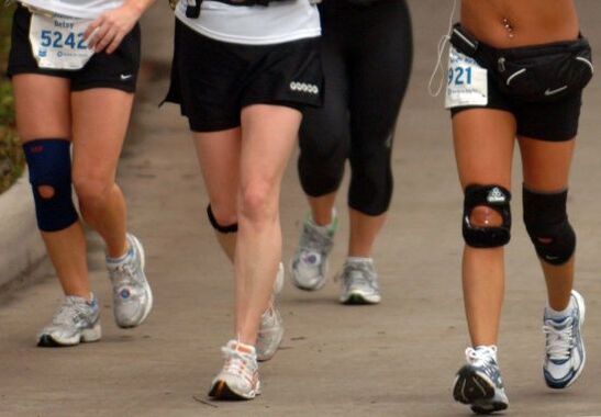 genouillères pour les douleurs au genou